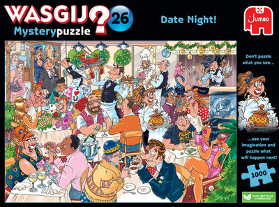 Wasgij Mystery 26: Date Night! β 1000 Piece Jigsaw Puzzle (Wasgij)