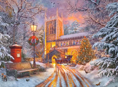Artwork: Magical Christmas Starline – 500 Piece Jigsaw Puzzle (Ravensburger)
