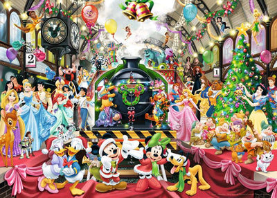 Disney All Aboard For Christmas – 1000 Piece Jigsaw Puzzle (Ravensburger)