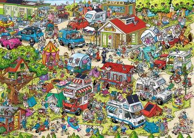 The Campsite – 1000 Piece Jigsaw Puzzle (Ravensburger)