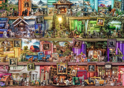 Library of Dogs – 1000 Piece Jigsaw Puzzle (Ravensburger)
