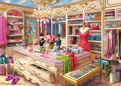 The Coveted Closet – 1000 Piece Jigsaw Puzzle (Ravensburger)
