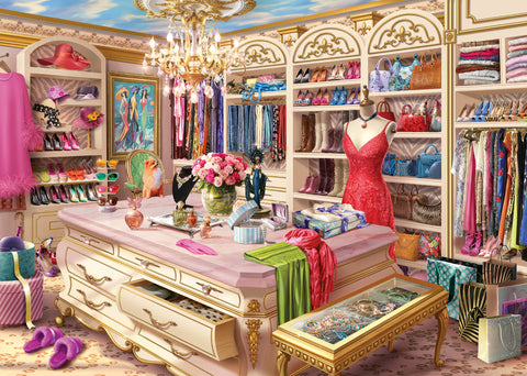 The Coveted Closet – 1000 Piece Jigsaw Puzzle (Ravensburger)