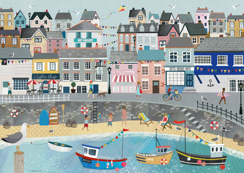Coastal Harbour – 1000 Piece Jigsaw Puzzle (Ravensburger)