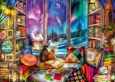 Winter Reading Nook – 1000 Piece Jigsaw Puzzle (Ravensburger)