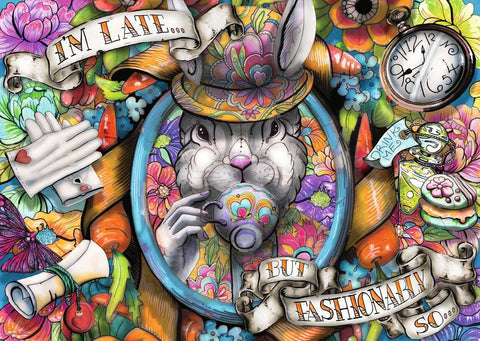 Fashionably Late by Sophie Jonas-Hill - 1000 Piece Jigsaw Puzzle (Ravensburger)