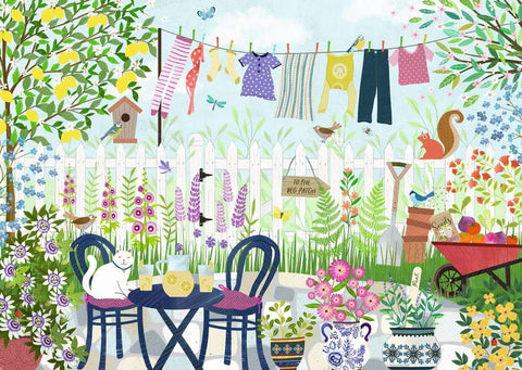Summer Garden by Georgie Breeze - 1000 Piece Jigsaw Puzzle (Ravensburger)