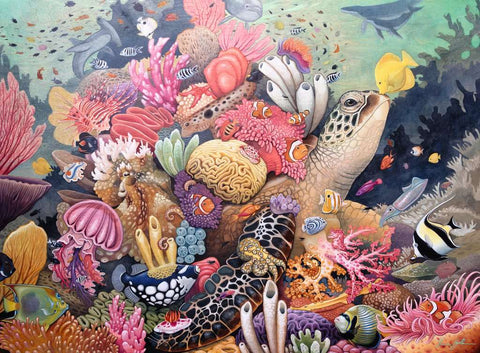 Artwork: Oceania – 500 Piece Jigsaw Puzzle (Ravensburger)