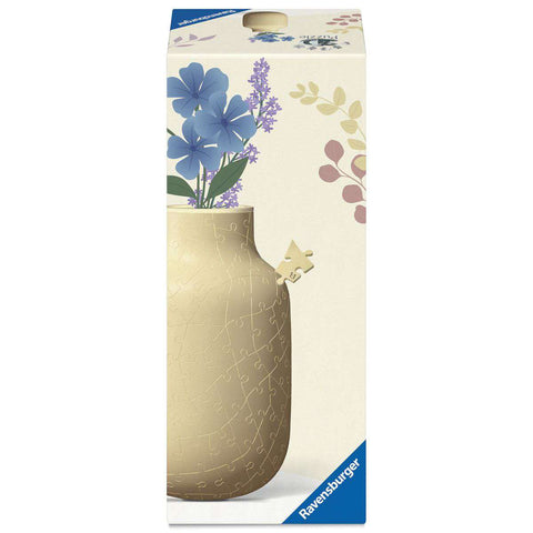 ** Pre-Order ** Cream Flower Vase 3D Jigsaw Puzzle (Ravensburger)