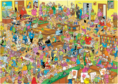 The Retirement Home by Jan Van Haasteren – 1500 Piece Jigsaw Puzzle (Jan Van Haasteren)