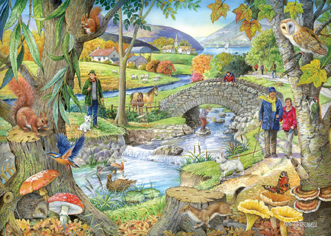Riverside Walk – 250 Piece Jigsaw Puzzle (HOP)