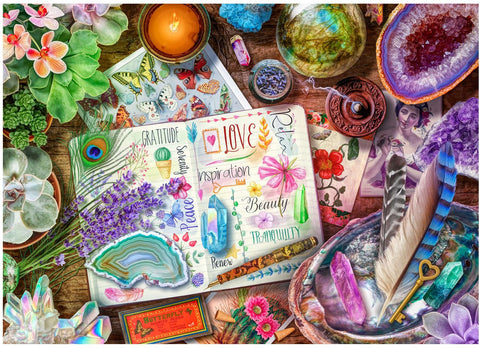 Artwork: Happy Vibes by Aimee Stewart - 1000 Piece Jigsaw Puzzle (House of Puzzles)