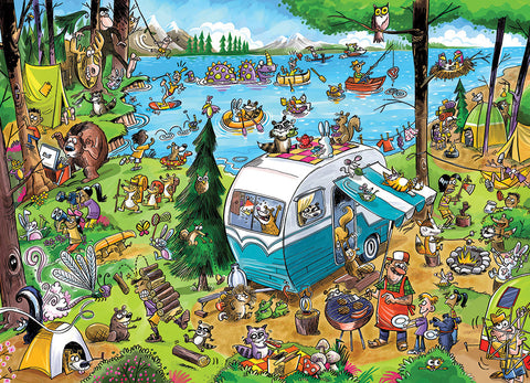 Artwork: Call of the Wild – 350 Piece Jigsaw Puzzle (Cobble Hill)