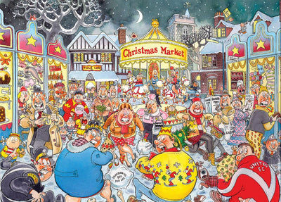 Wasgij Christmas 6: A Very Merry Christmas β 1000 Piece Jigsaw Puzzle (Wasgij)