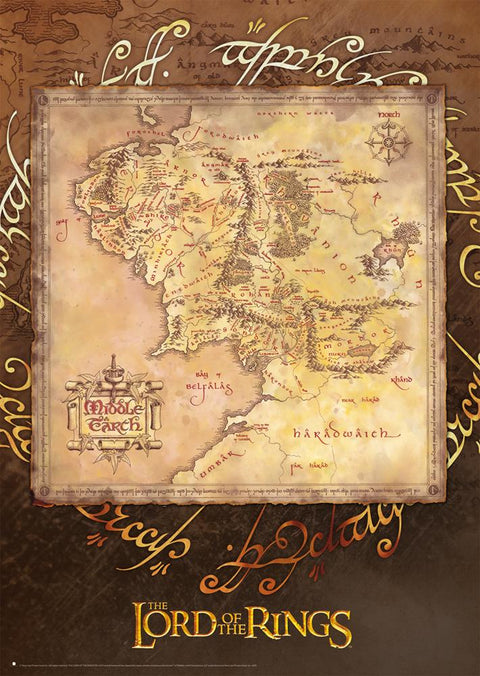 Artwork: The Lord of the Rings: Middle Earth – 1000 Piece Jigsaw Puzzle (Schmidt)