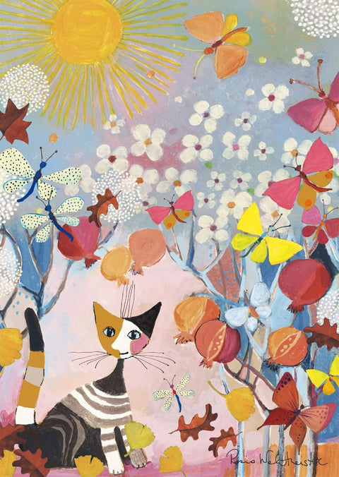 Striped Kitten by Rosina Wachtmeister - 1000 Piece Jigsaw Puzzle (Schmidt Puzzle)
