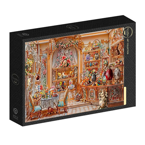 Box, turned right: The Tea Room - 1000 Piece Jigsaw Puzzle (Grafika)