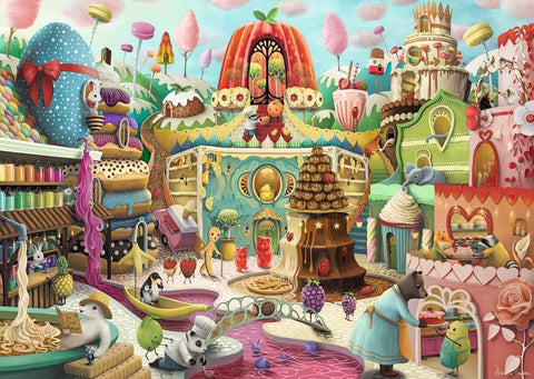 Sweet Street – 1000 Piece Jigsaw Puzzle (Ravensburger)