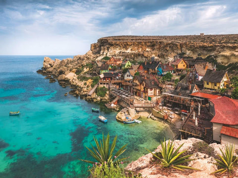 Popeye Village, Malta – 1500 Piece Jigsaw Puzzle (Ravensburger)