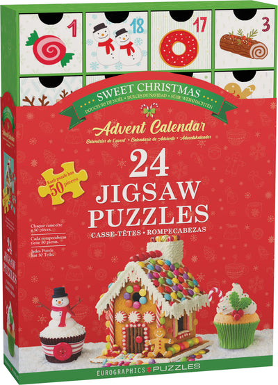 Advent Calendar – Sweet Christma – Piece Jigsaw Puzzle (Eurographics)