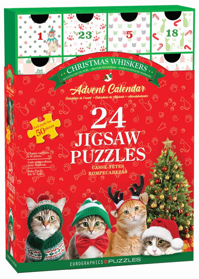 Advent Calendar: Christmas Whiskers – Jigsaw Puzzle (Eurographics)