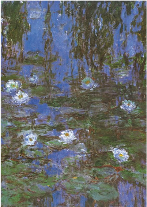 Artwork: Water Lilies by Monet – 1000 Piece Jigsaw Puzzle (Dtoys)