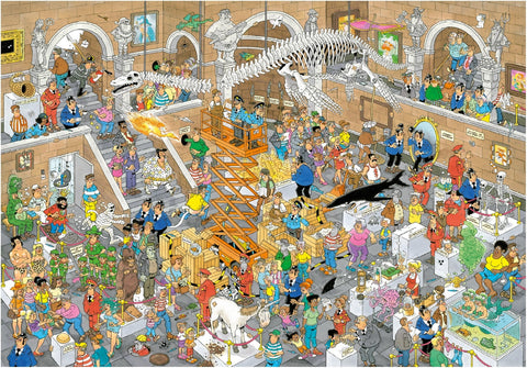 Artwork: Gallery of Curiosities by Jan Van Haasteren – 3000 Piece Jigsaw Puzzle (Jan van Haasteren)