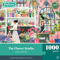 ** Pre-Order ** The Flower Studio: 1000 Piece Jigsaw Puzzle (Falcon de Luxe)