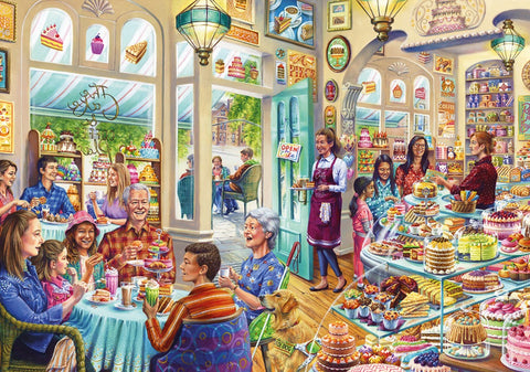 Artwork: Grandma’s Treat – 100XXL Piece Jigsaw Puzzle (Gibsons)