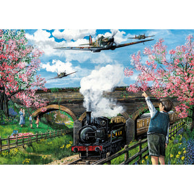Spitfire Surprise by Matthew Emeny - 250 XL Piece Jigsaw Puzzle (Gibsons)
