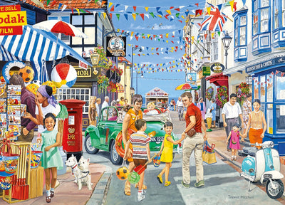 Heading for the Beach – 500 XL Piece Jigsaw Puzzle (Gibsons)