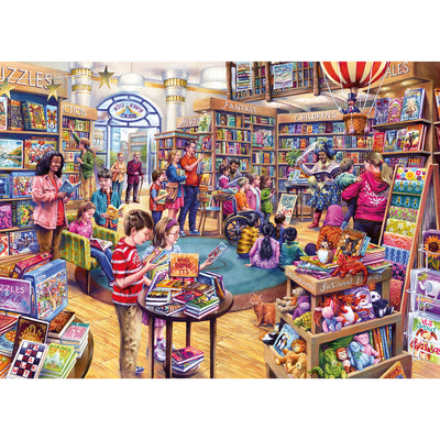 Page Turners by Tony Ryan - 500XL Piece Jigsaw Puzzle (Gibsons)