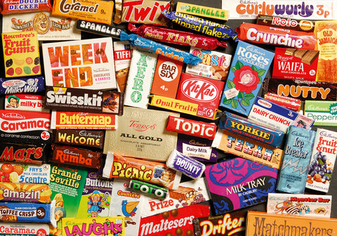 Artwork: Sweet Memories of the 1970s – 500 Piece Jigsaw Puzzle (Gibsons)