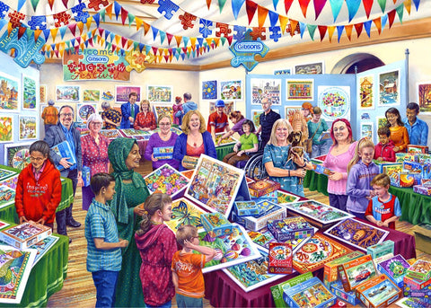 Puzzle Festival – 1000 Piece Jigsaw Puzzle (Gibsons)