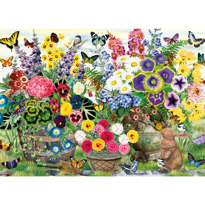 Garden Party by Barbara Anderson - 1000 Piece Jigsaw Puzzle (Gibsons)