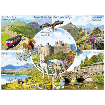 Snowdonia by Richard Macneil - 1000 Piece Jigsaw Puzzle (Gibsons)