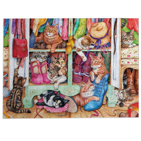 Puss in Boots by Debbie Cook - 1000 Piece Jigsaw Puzzle (Gibsons)