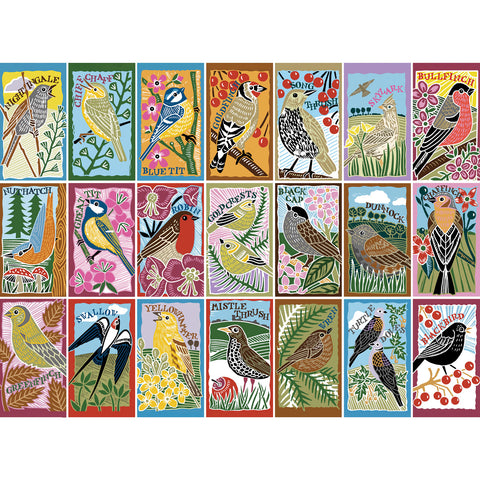 RSPB: British Songbirds - 1000 Piece Jigsaw Puzzle (Gibsons)