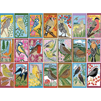 RSPB: British Songbirds - 1000 Piece Jigsaw Puzzle (Gibsons)