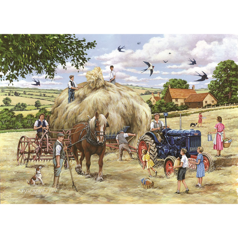 Making Hay – 500 Piece Jigsaw Puzzle (HOP)