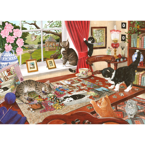 Puzzling Paws – 1000 Piece Jigsaw Puzzle (HOP)