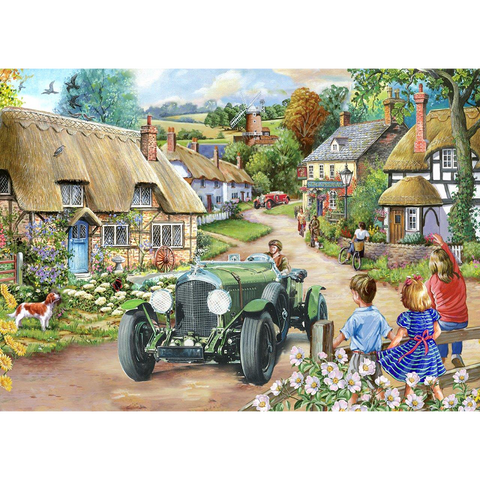 Vintage Run – 500 XL Piece Jigsaw Puzzle (HOP)