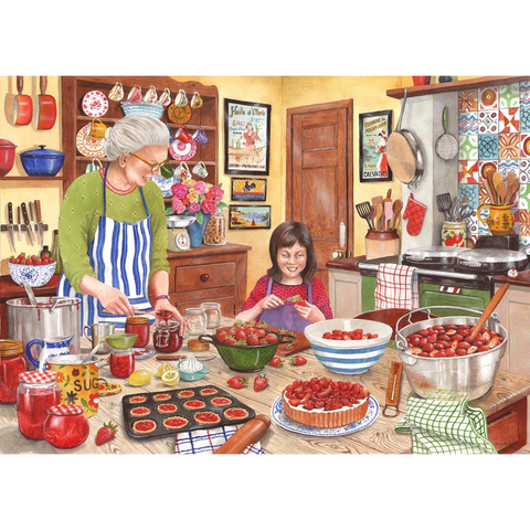 Strawberry Jam – 250 Piece Jigsaw Puzzle (HOP)