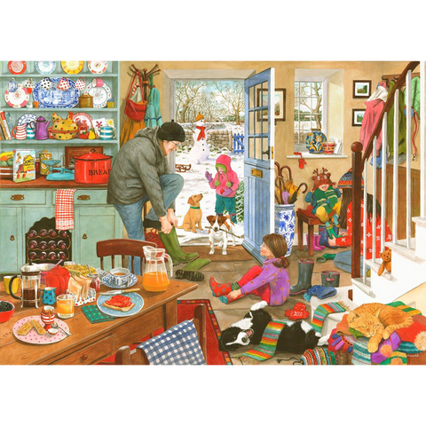 Woolly Hats & Wellies – 1000 Piece Jigsaw Puzzle (HOP)