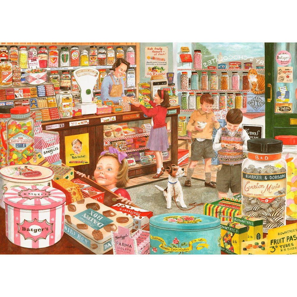 HOP - Thrupenny Bits - BIG 500 Piece Jigsaw Puzzle – 🧩 Puzzles Galore