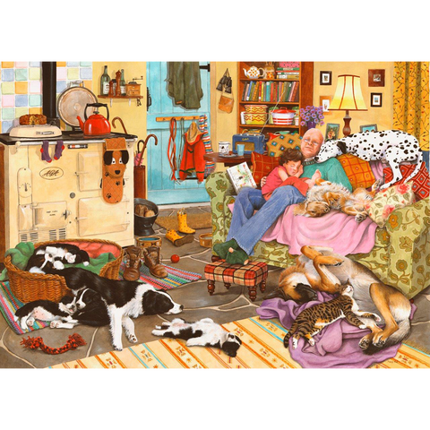 Dog Tired – 1000 Piece Jigsaw Puzzle (HOP)