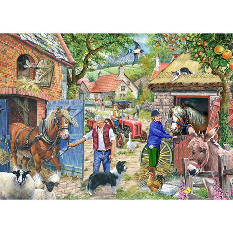 Appletree Lane – 1000 Piece Jigsaw Puzzle (HOP)