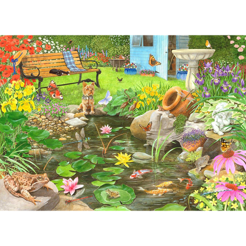 Lily Pond – 1000 Piece Jigsaw Puzzle (HOP)