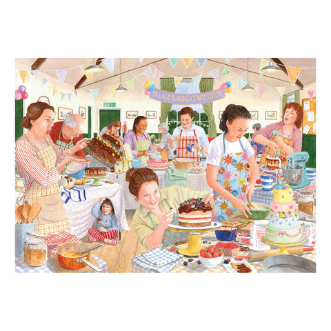 Artwork: Baking Stars by Tracy Hall - 500 Piece Jigsaw Puzzle (House of Puzzles)