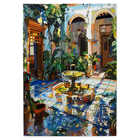 Made up: Majorcan Life by Blanchouse - 1000 Piece Jigsaw Puzzle (House of Puzzles)
